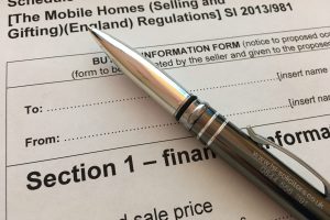 Buying & Selling solicitors for buying and selling park homes caravans